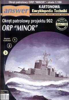 Ship of patrol project 902 ORP Minor